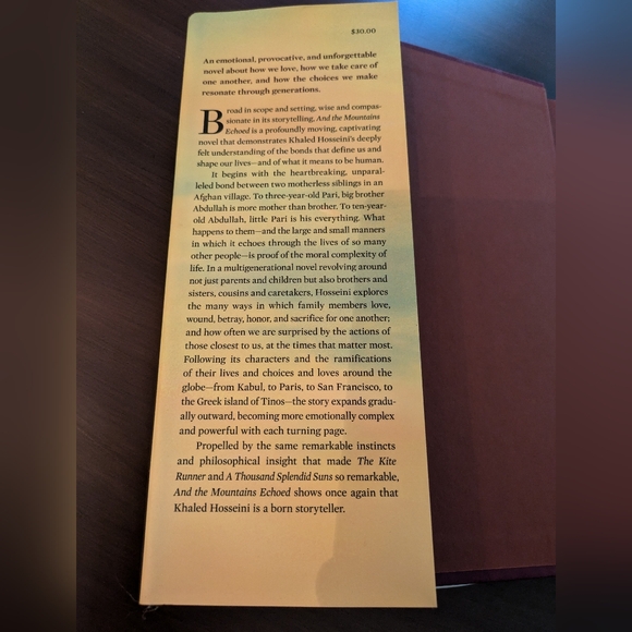Hardcover Books - Khaled Hosseini - Picture 4 of 4